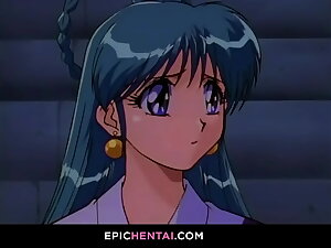 Mahoko lost her virginity - Hentai