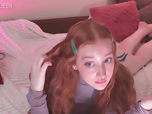 Anal Maltreatment With a Blowjob from a Red-Haired Bitch - Aryan Queen