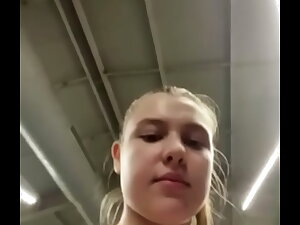 Crazy fucking in the gym