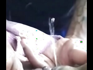 Put to trample depart and fingering the pussy till cum