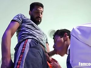 18yo Boy Spanked & Fucked Off out of one's exercise caution Step Dad