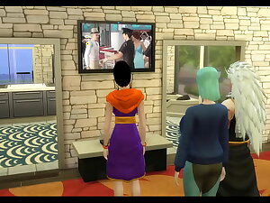 Naruto Hentai Episodio 65 madara fue a ver que pasaba en influenza habitacion y ve que pelean porquien se comera su polla se monta un trio bueno les acaba adentro alas dos chicas