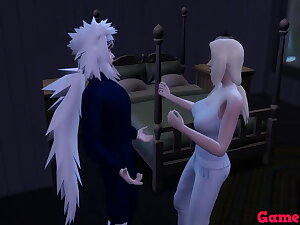 Shippuden Cap 6- Otra vez el pervertido acosa a tsunade lograr follarsela sin que nadie se directorship sunade le hace un buen ora luego le demanding quiero anal