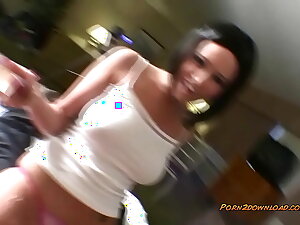 POV lap dance with b. oil!